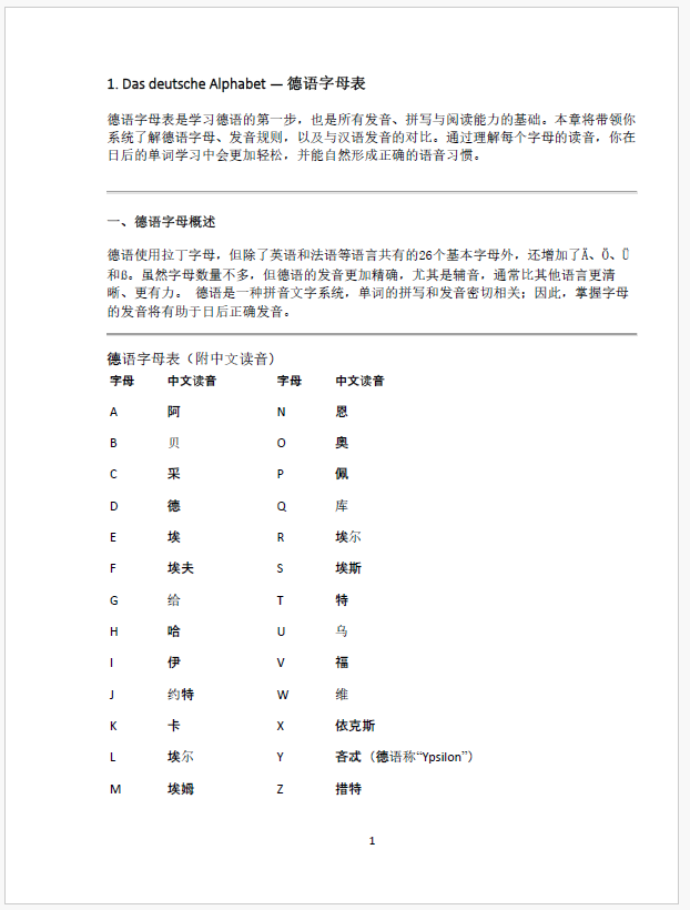 Deutsch lernen: Selbstlernhandbuch für chinesische Mandarin-Muttersprachler in Deutschland A1 - C1